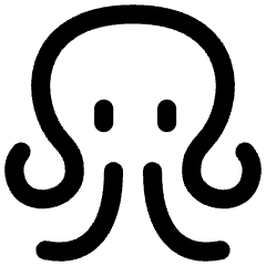 Octopus Icon from Flex Line Set