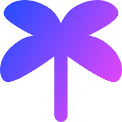 Palm Tree Icon from Flex Gradient Set