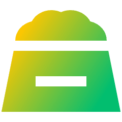 Pet Food Icon from Sharp Gradient Set