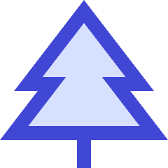Pine Tree Icon from Sharp Duo Set