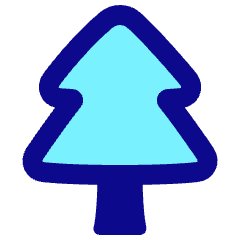 Pine Tree Icon from Plump Pop Set