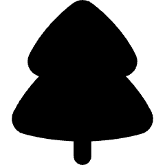 Pine Tree Icon from Flex Solid Set