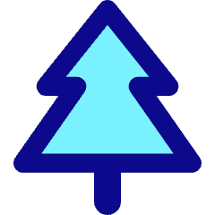 Pine Tree Icon from Core Pop Set