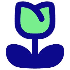 Potted Flower Tulip Icon from Plump Pop Set