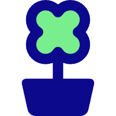Potted Flower Icon from Core Pop Set