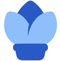 Potted Plant Icon from Plump Flat Set
