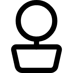 Potted Tree 1 Icon from Core Line Set