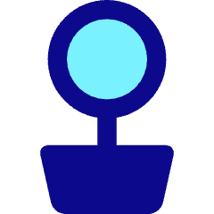 Potted Tree 1 Icon from Core Pop Set
