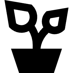 Potted Tree 2 Icon from Sharp Remix Set