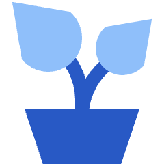 Potted Tree 2 Icon from Sharp Flat Set
