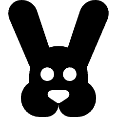 Rabbit Icon from Core Solid Set