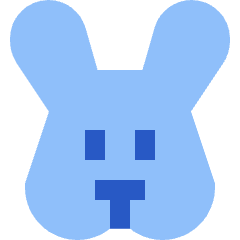 Rabbit Icon from Sharp Flat Set