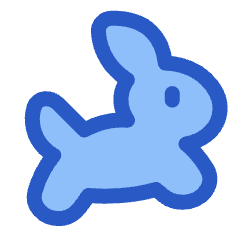 Rabbit Hare Speed Fast Icon from Plump Duo Set
