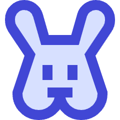 Rabbit Icon from Sharp Duo Set