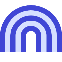 Rainbow Icon from Sharp Duo Set
