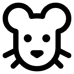 Rat Icon from Core Line Set