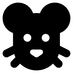 Rat Icon from Core Solid Set