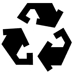 Recycle 1 Icon from Sharp Solid Set