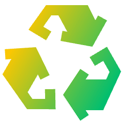 Recycle 1 Icon from Sharp Gradient Set