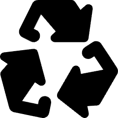 Recycle 1 Icon from Core Solid Set