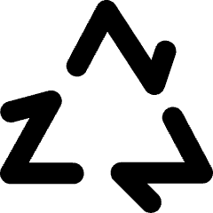 Recycle 2 Icon from Micro Line Set