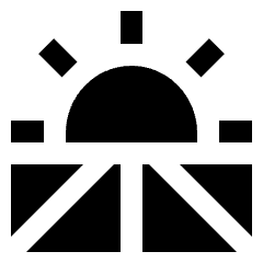 Rice Field Icon from Sharp Solid Set