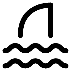 Shark Icon from Core Line Set