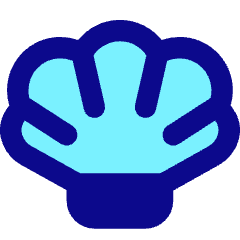 Shell Icon from Core Pop Set