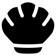 Shell Icon from Plump Solid Set