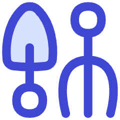 Shovel Rake Icon from Flex Duo Set