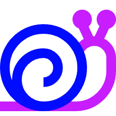 Snail Speed Slow Icon from Sharp Neon Set