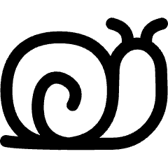 Snail Speed Slow Icon from Flex Line Set