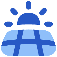 Solar Energy Icon from Flex Flat Set