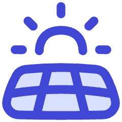 Solar Energy Icon from Flex Duo Set