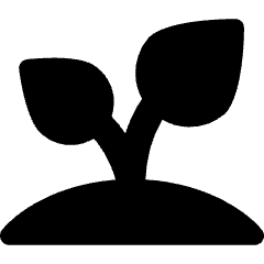 Sprout Icon from Core Solid Set