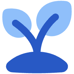 Sprout Icon from Plump Flat Set