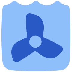 Tidal Energy Icon from Plump Flat Set