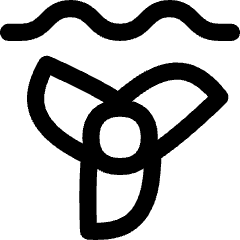 Tidal Energy Icon from Flex Line Set