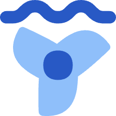 Tidal Energy Icon from Flex Flat Set