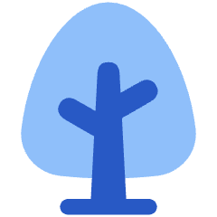 Tree 1 Icon from Plump Flat Set