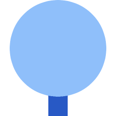 Tree 2 Icon from Sharp Flat Set