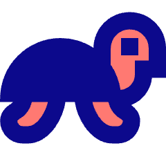 Turtle Speed Slow Icon from Sharp Pop Set