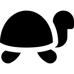 Turtle Speed Slow Icon from Core Solid Set