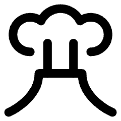 Volcano Icon from Core Line Set