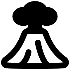 Volcano Icon from Plump Remix Set