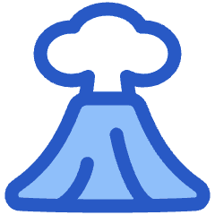 Volcano Icon from Plump Duo Set