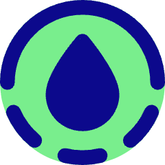 Water Drop 1 Icon from Core Pop Set