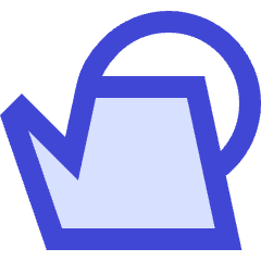 Watering Can Icon from Sharp Duo Set