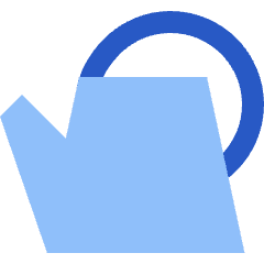 Watering Can Icon from Sharp Flat Set