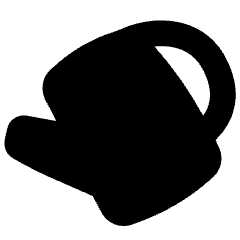 Watering Can Icon from Flex Solid Set